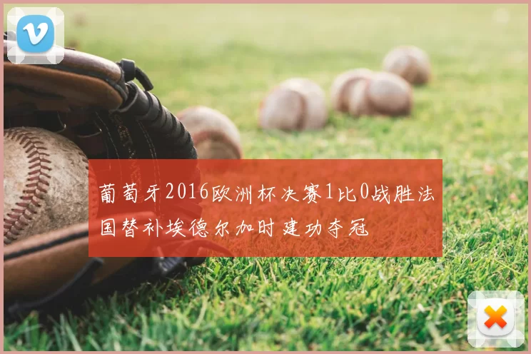 葡萄牙2016欧洲杯决赛1比0战胜法国替补埃德尔加时建功夺冠